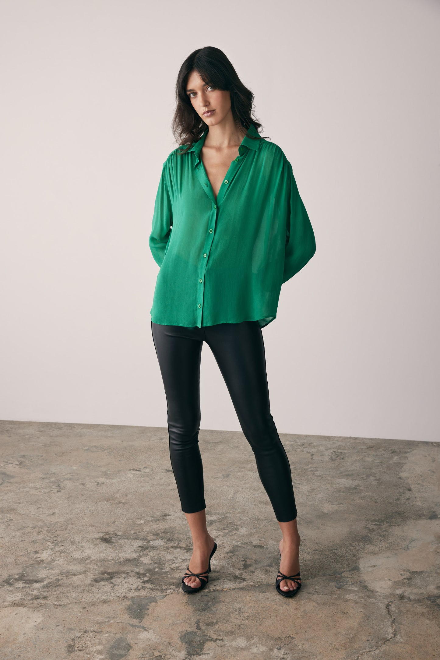 Bloom Shirt (Emerald)