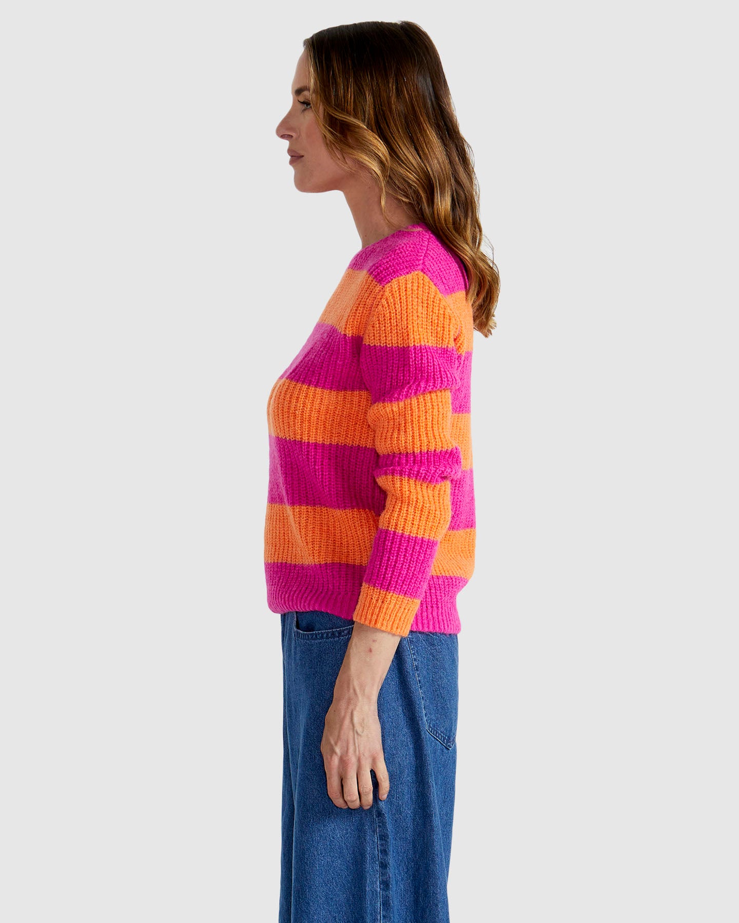 Santos Knit (Orange/Pink)