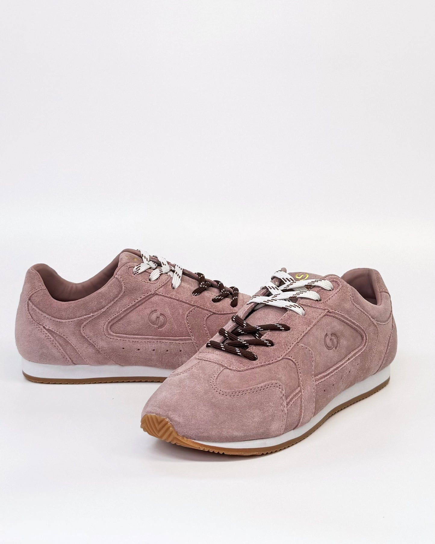GoodSole Women's Pink Suede 3001 Balance Sneaker | Gretel Lane