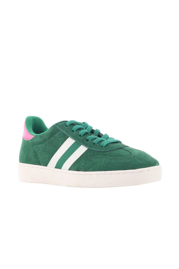 Attitude (Forest/White/Pink Suede)