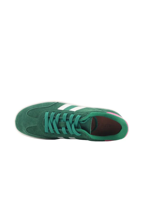 Attitude (Forest/White/Pink Suede)