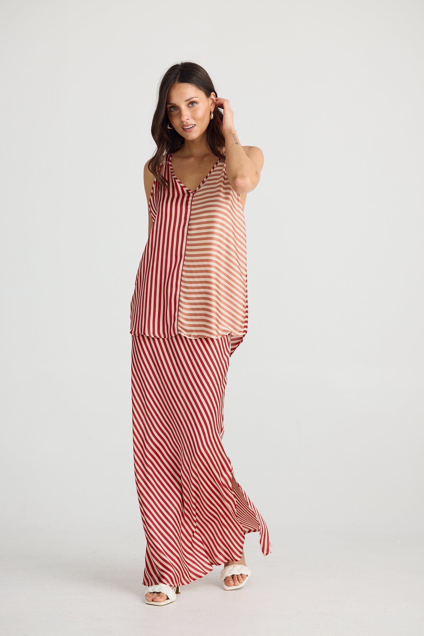 Aria Top (Allsorts Stripe)