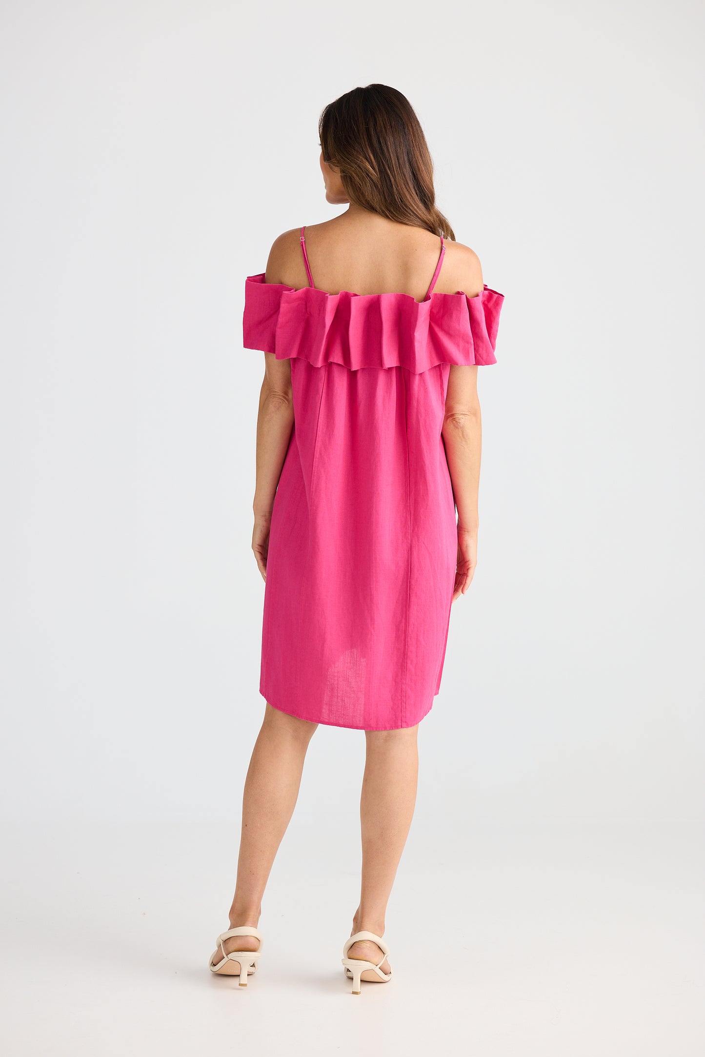 Osaka Dress (Fuchsia)