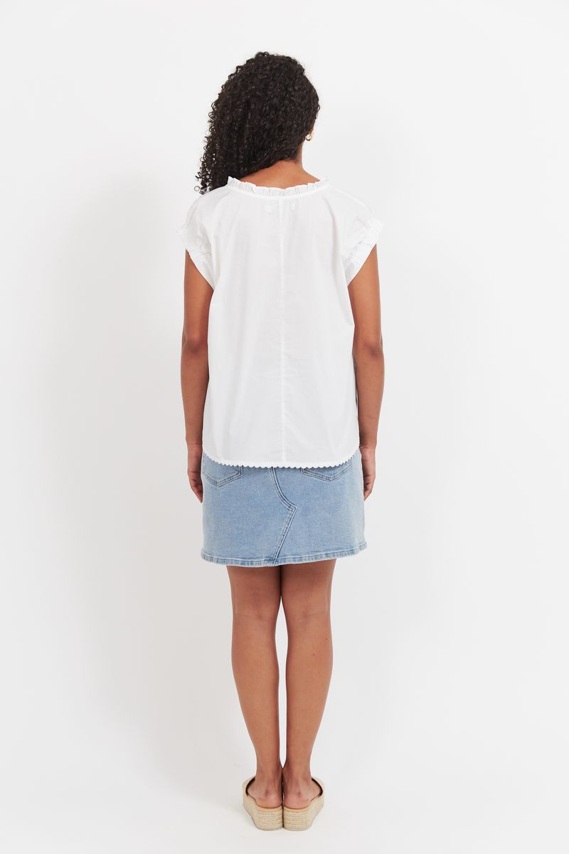 Brasilia Top (White)