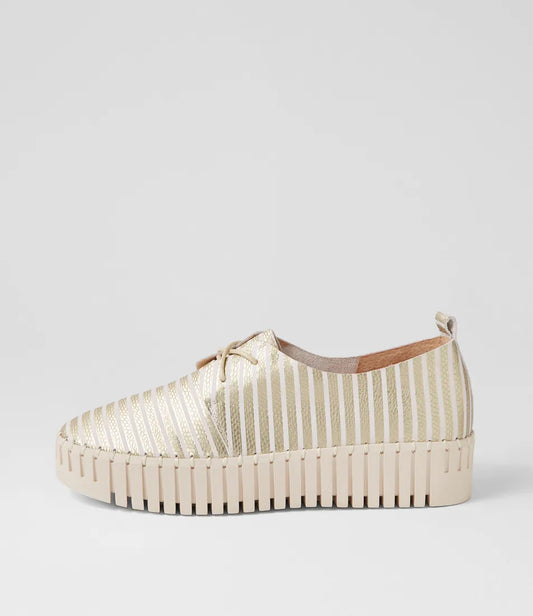 Brenda (Milk & Gold Stripe)