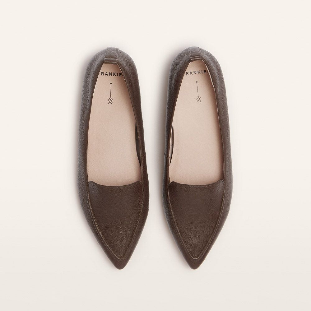 Brown Leather Women's Loafer | Gretel Lane