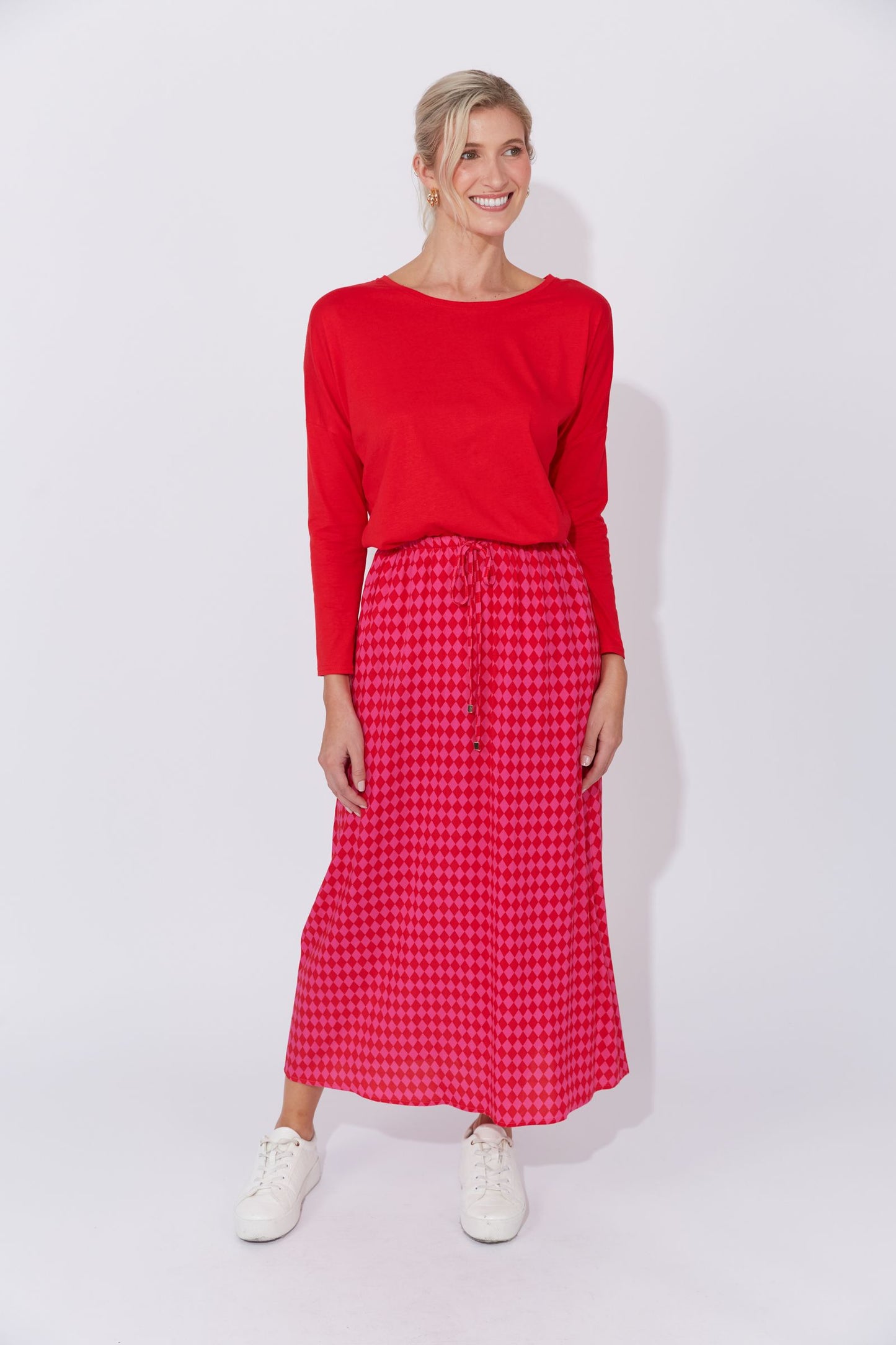 Casablanca Skirt (Chilli/Pink)