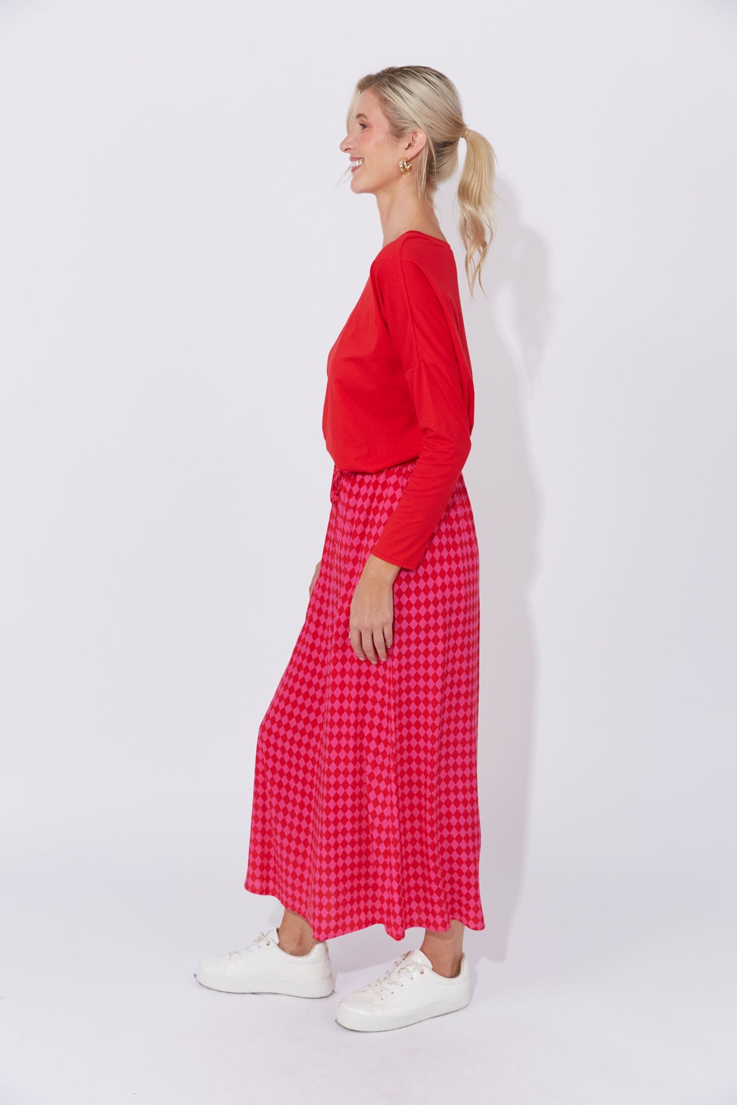 Casablanca Skirt (Chilli/Pink)