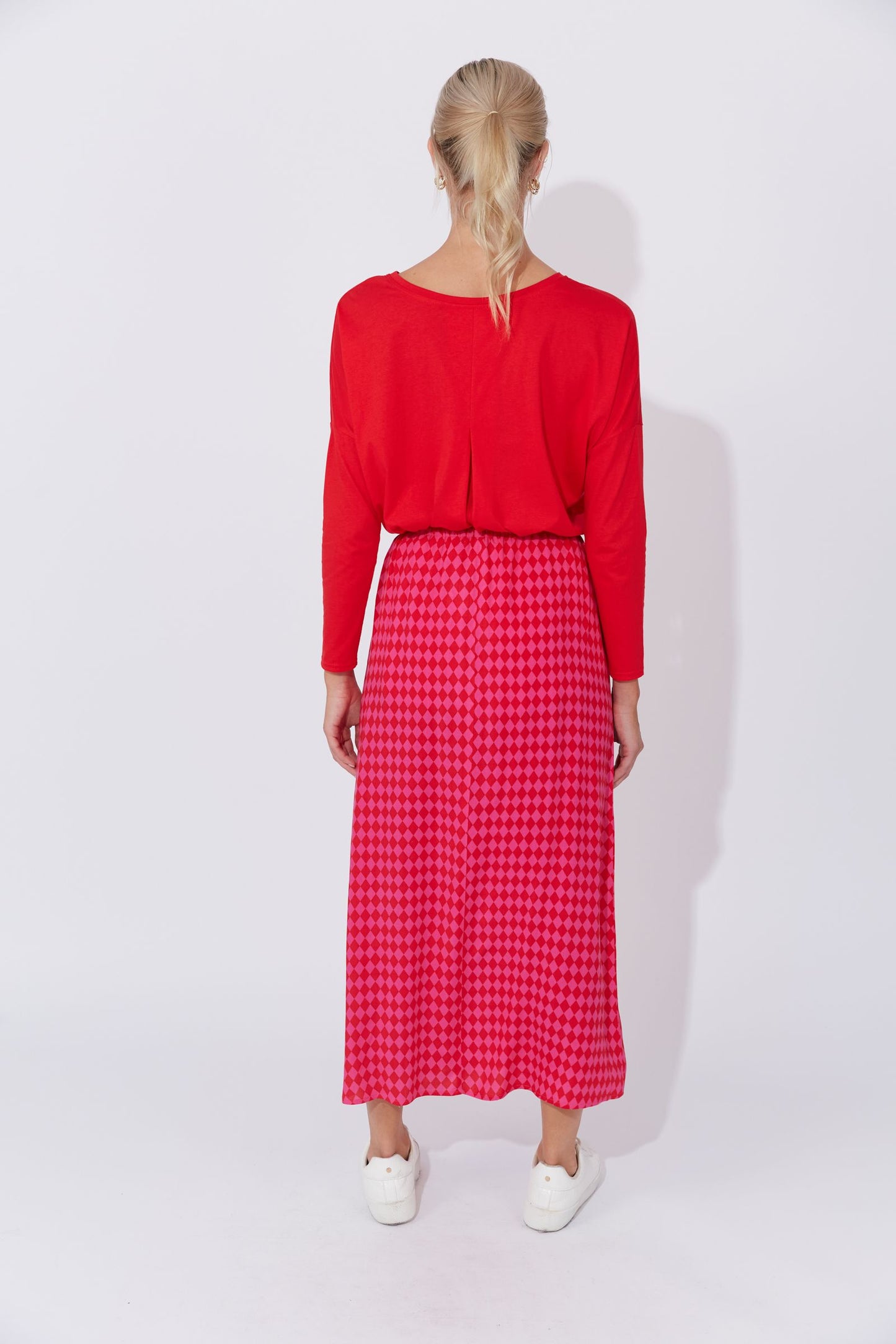 Casablanca Skirt (Chilli/Pink)