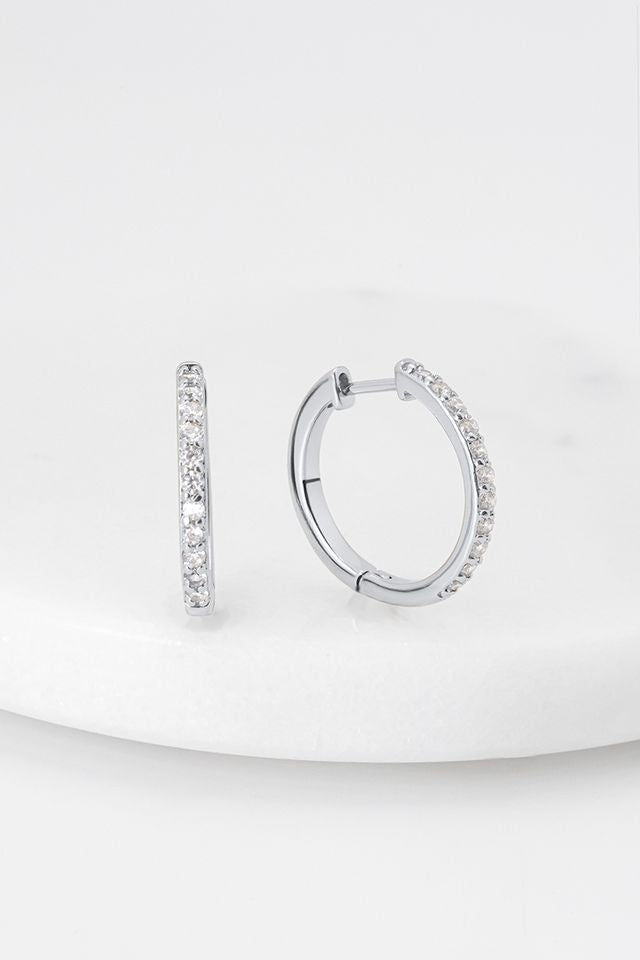 Catalina Hoop (Silver)