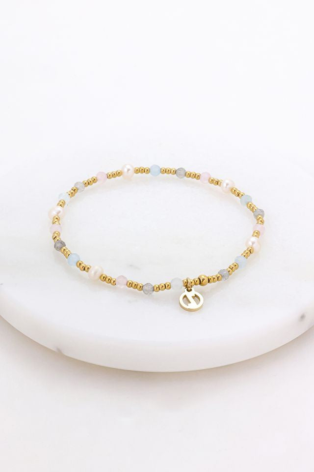 Denver Bracelet (Sea/Gold)