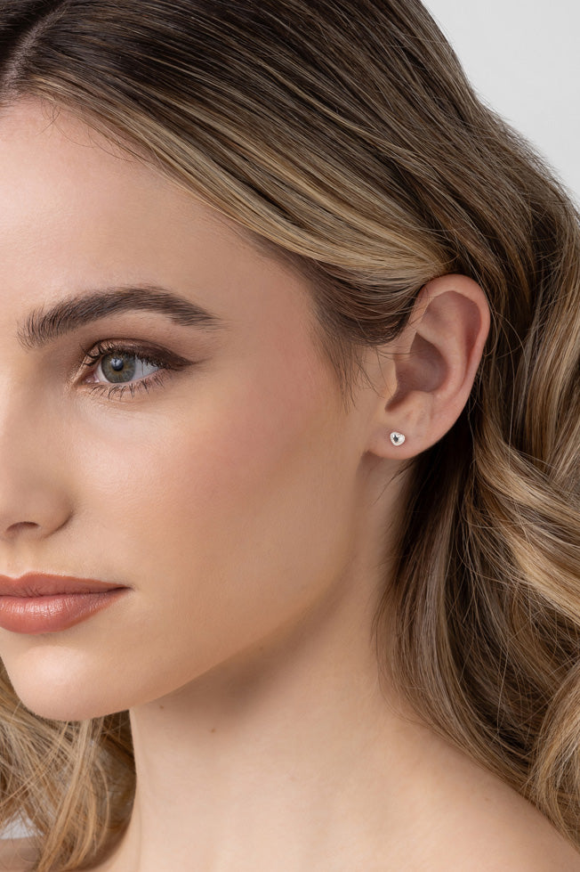 Liberté Petite Frankel Heart Stud Earring Gold | Women's Jewellery | Gretel Lane