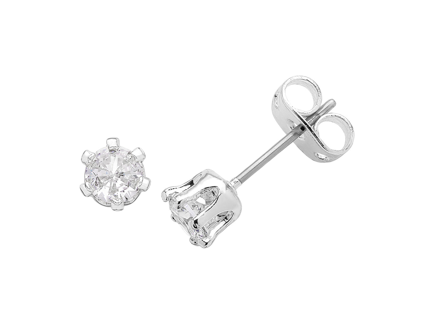 Petite Tinkerbell Stud (Silver)