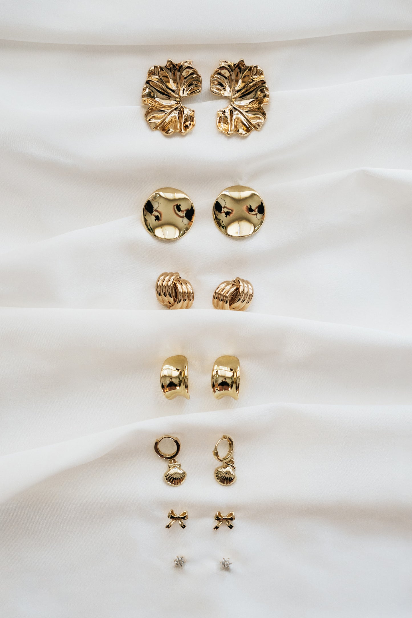 Liberté Logan Curved Drop Stud Earring Gold | Women's Jewellery | Gretel Lane