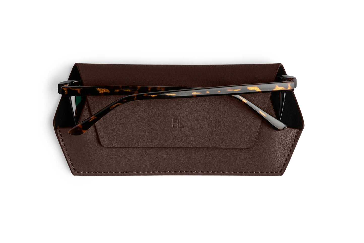 F&L Glasses Case (Chocolate)
