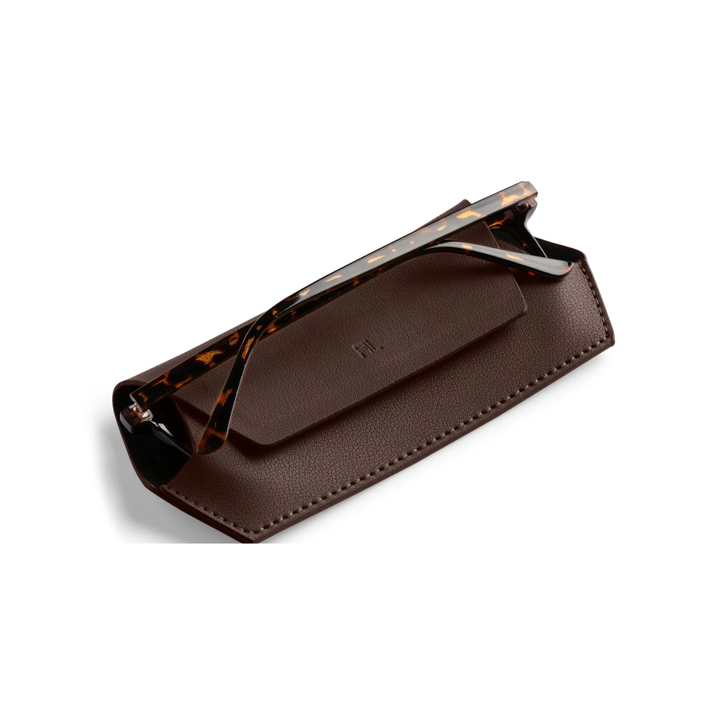 F&L Glasses Case (Chocolate)