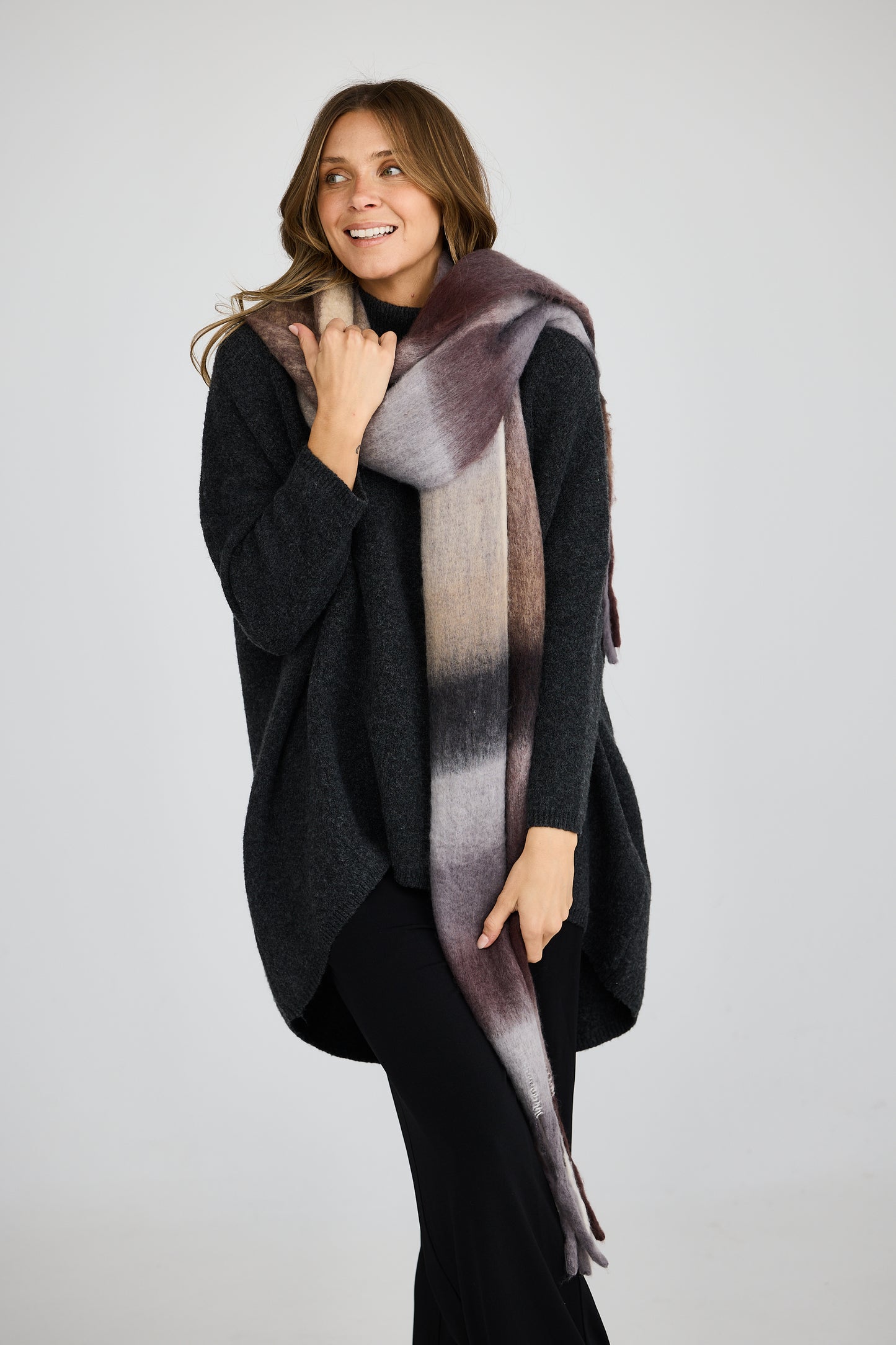 Cruz Scarf (Grey)