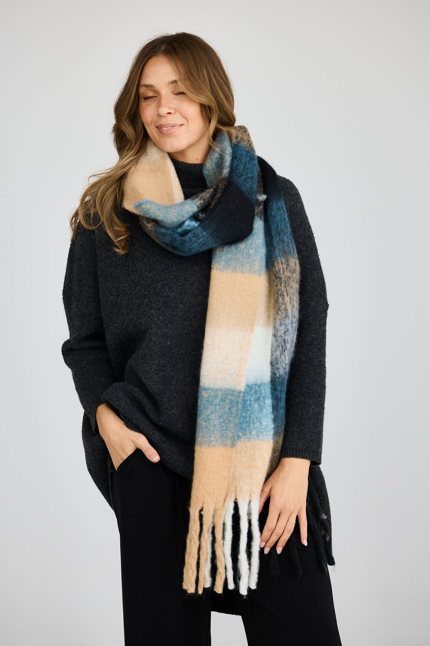Brighton Scarf (Blue)