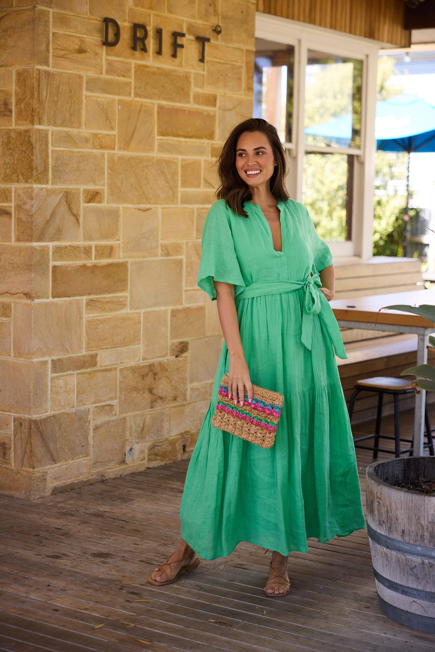 Lynwood Dress (Apple Gauze)