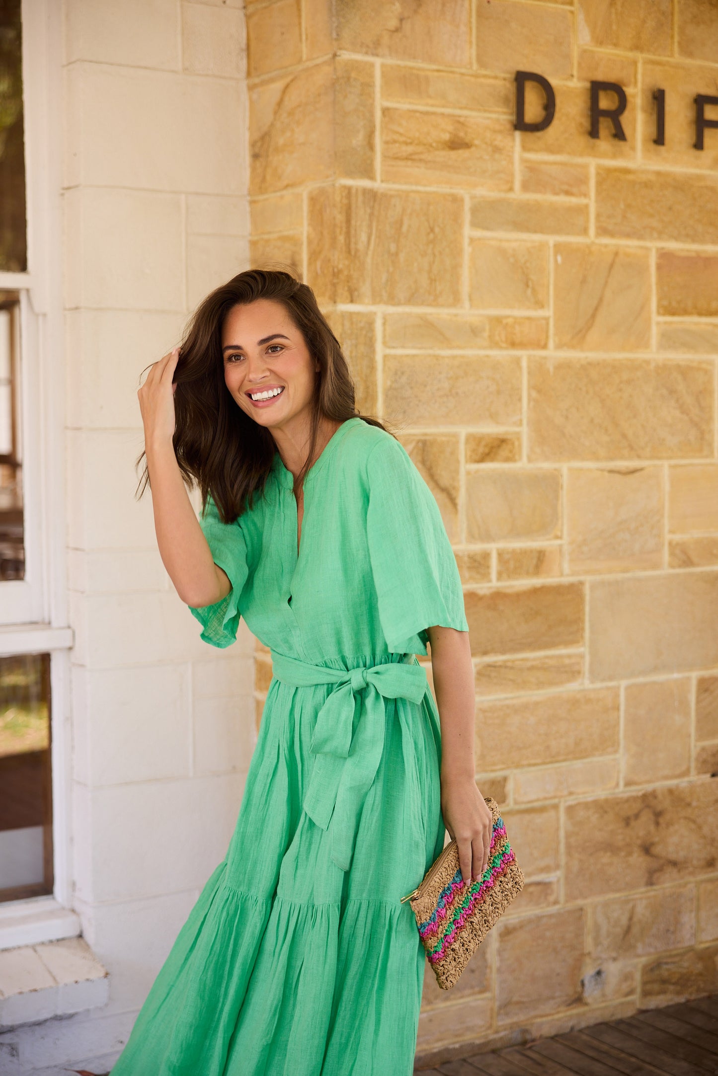 Lynwood Dress (Apple Gauze)
