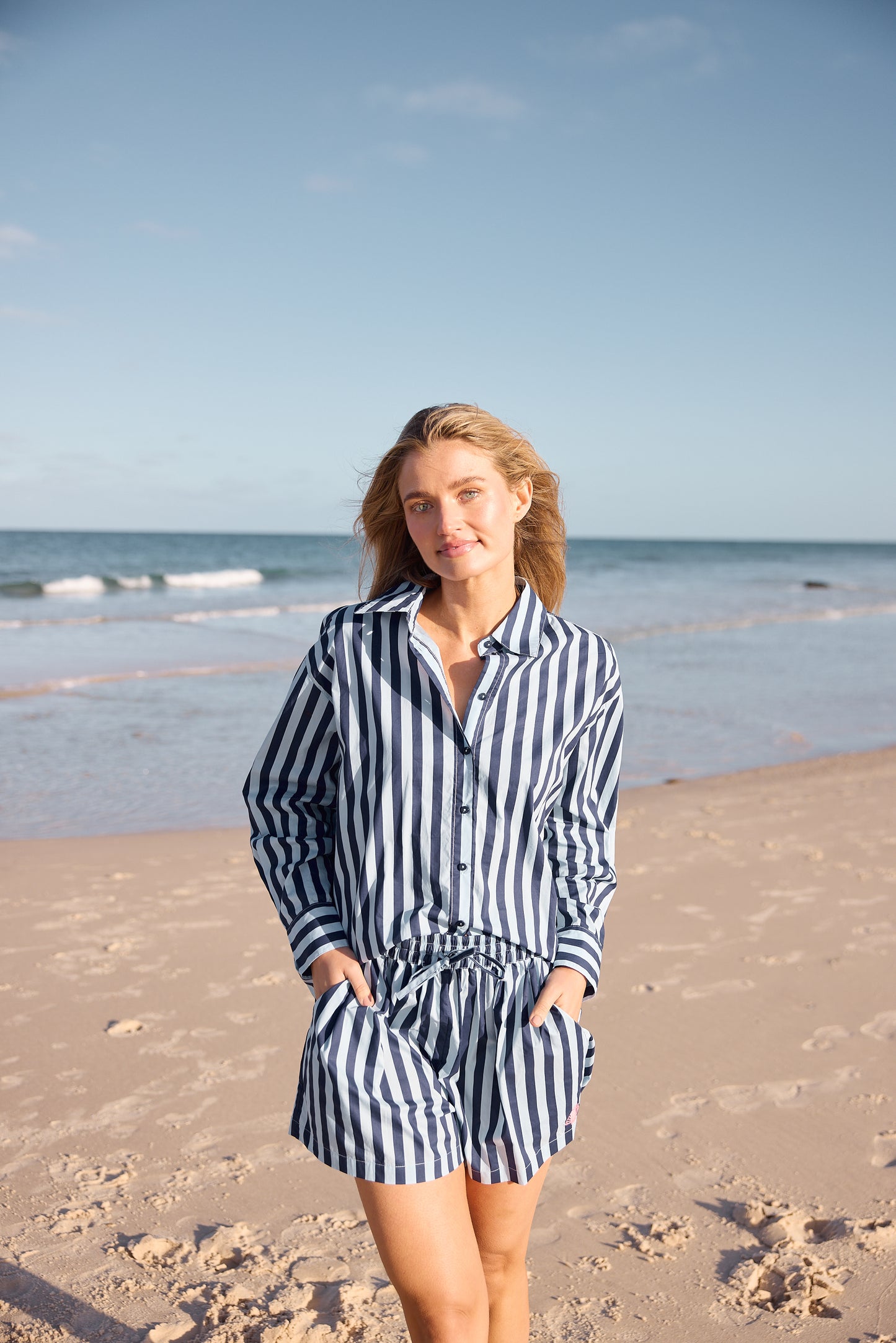 Adrift Shirt (Blue Stripe)