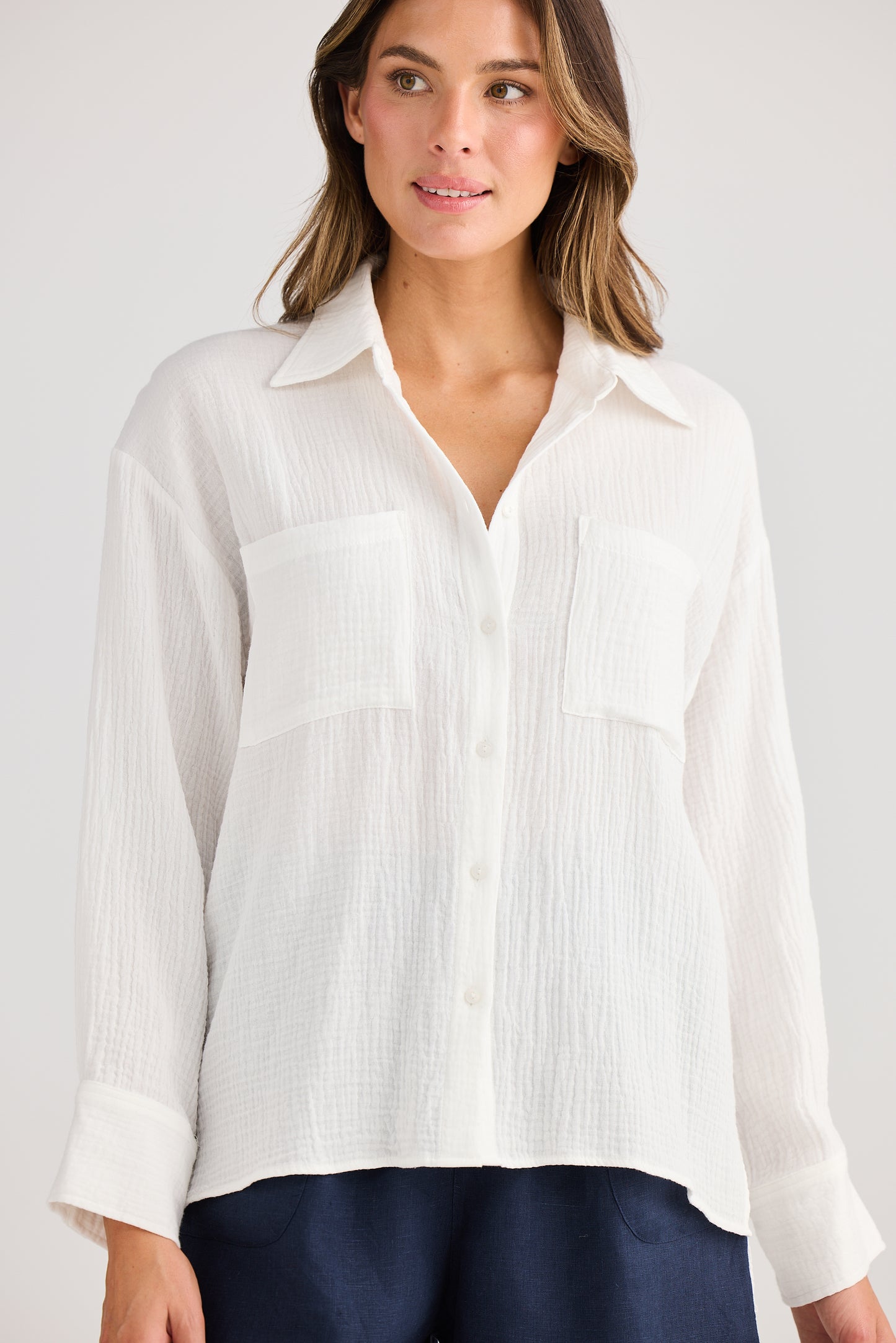 Coral Shirt (White)