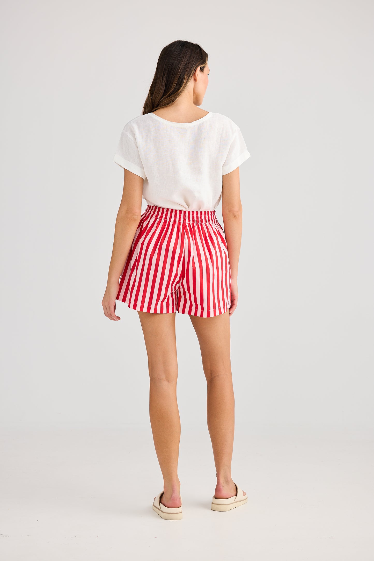 Adrift Short (Red Stripe)