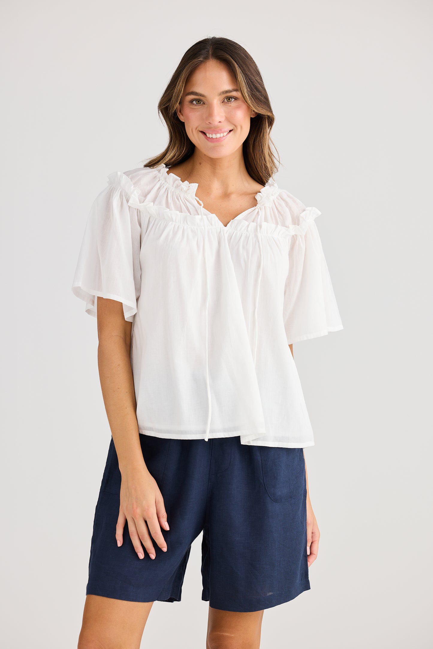 Soliel Top (White)