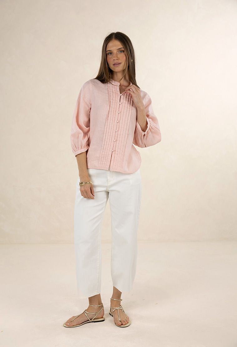 Hazel Blouse (Soft Pink)