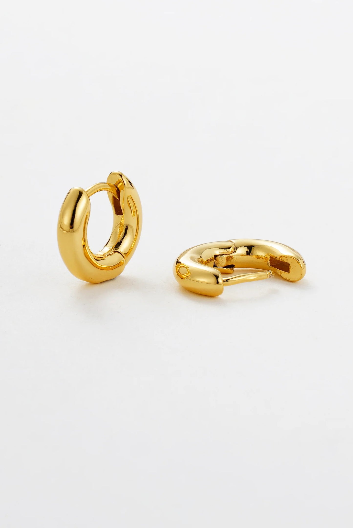 Zafino Women's Gold Kendall Mini Huggie Earring | Gretel Lane