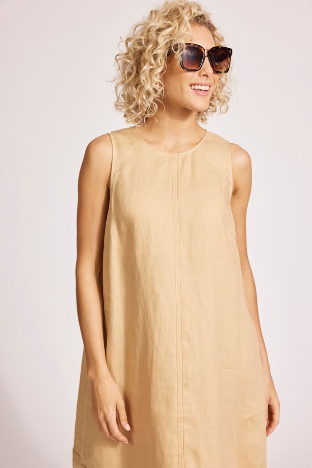 Miramar Tank Dress (Camel)