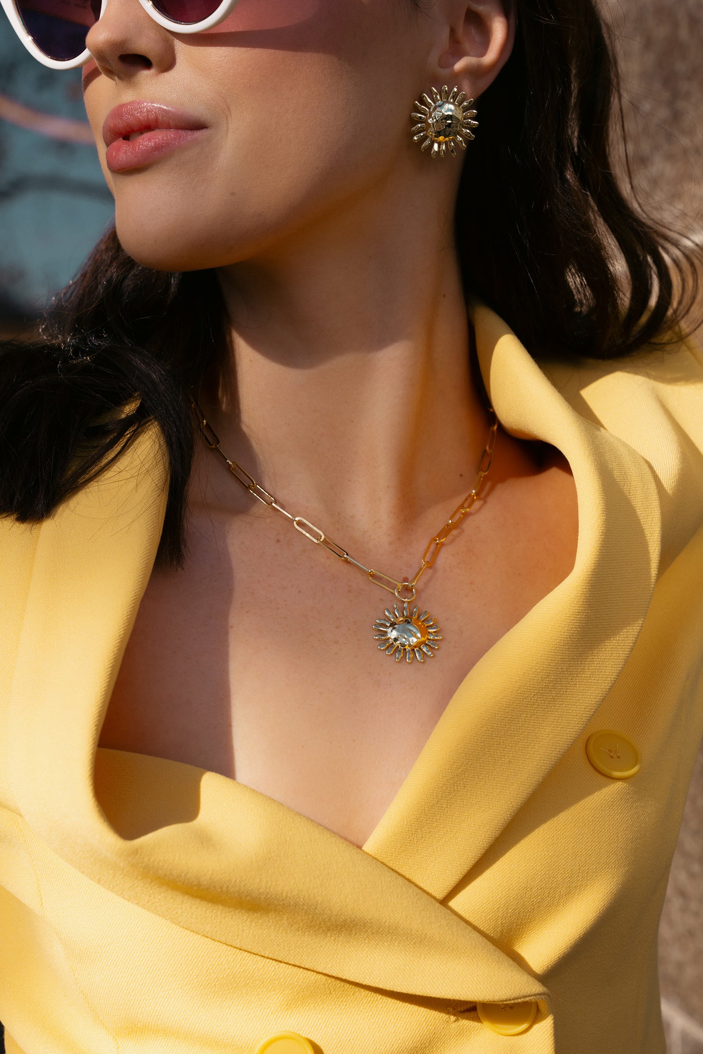 Summer Sun Necklace (Gold)