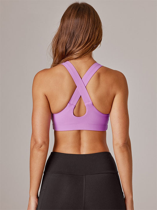 Power Up Sports Bra (Lotus Blossom)