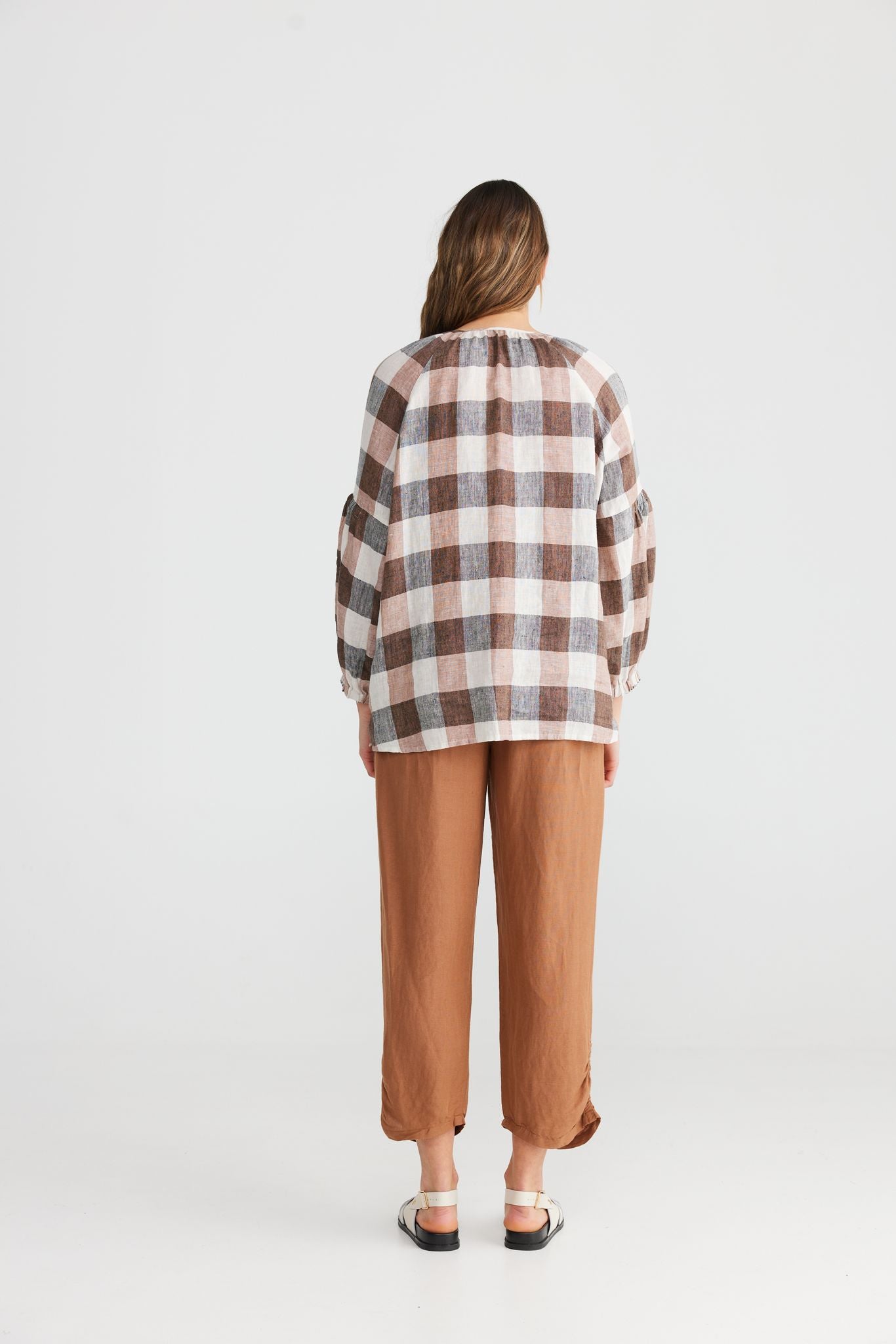 Salerno Top (Luciana Check)