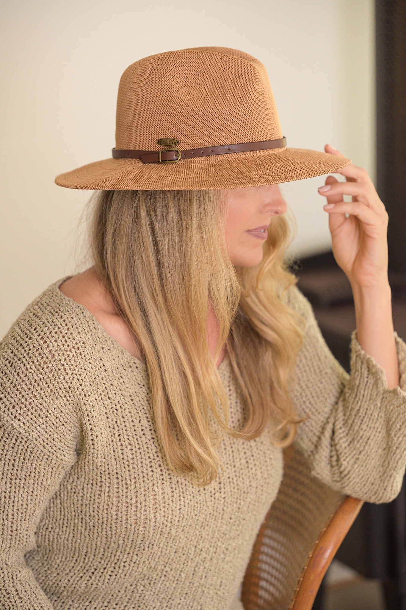 Sutton Panama Caramel w Brown Belt