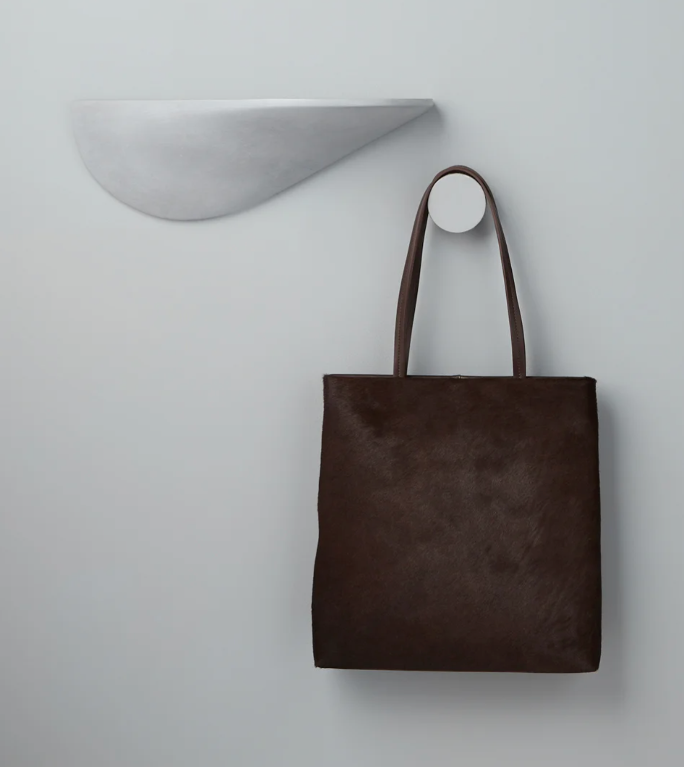 Mollini Women's Talli Tote Bag in Dark Chocolate | Gretel Lane