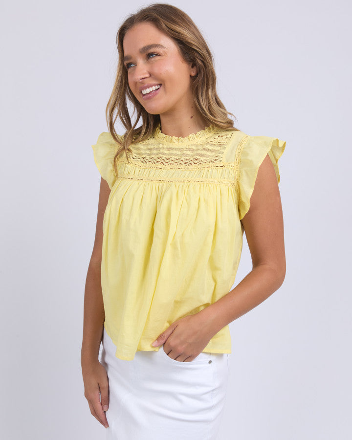 Adelyn Top (Lemon)