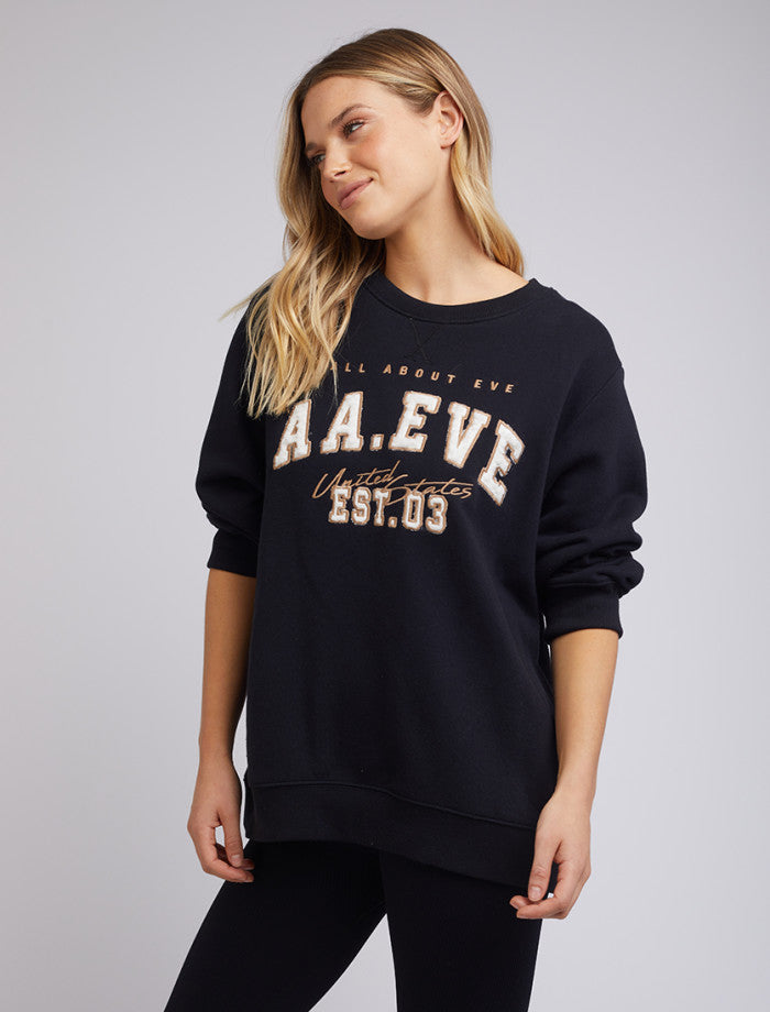 Jordan Leopard Crew (Black)