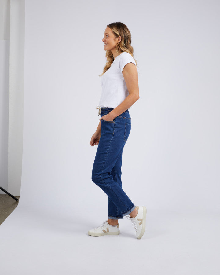 Juliette Jogger Jean (Dark Blue)