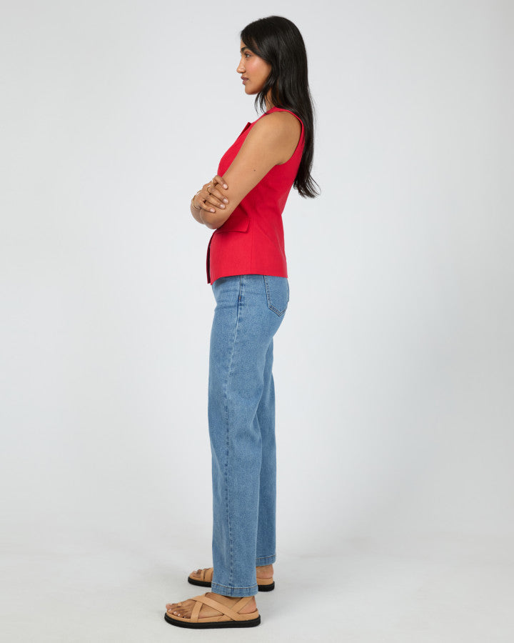 Mavis Vest (Red)