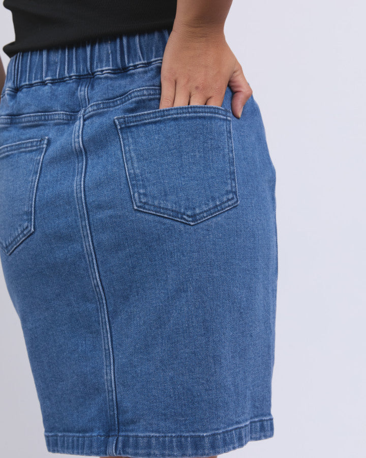 Rio Skirt (Mid Blue)
