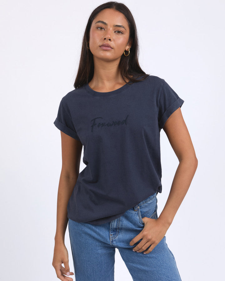 Signature Tee (Navy)