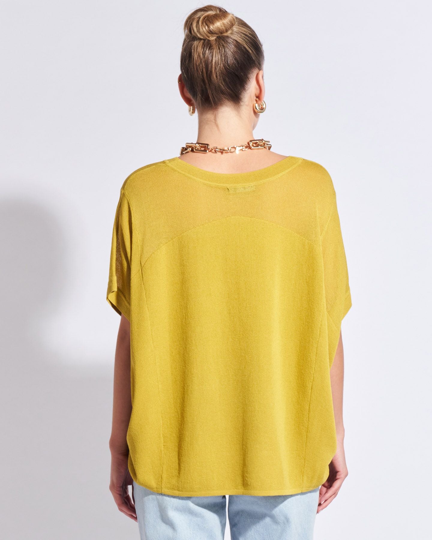 Irises Knit (Chartreuse)