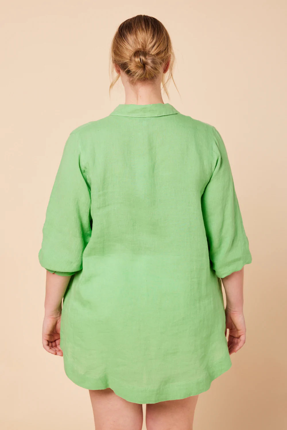 Oversized Boyfriend Shirt (Lime)