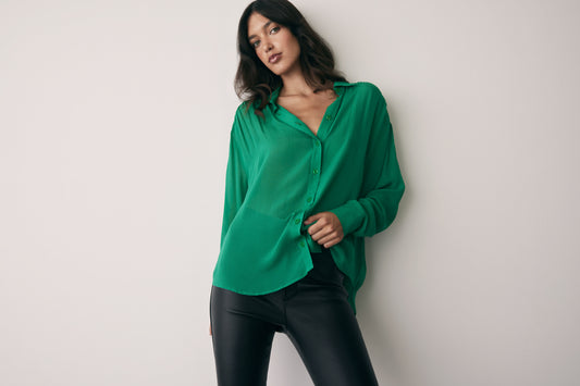 Bloom Shirt (Emerald)