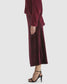 Mustang Sally Velvet Skirt (Wine)