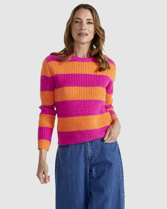 Santos Knit (Orange/Pink)