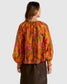 Panama Top (Orange Floral)