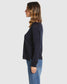 Reminiscent Knit (Navy)