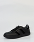 GoodSole 2001 Parallel Leather Slip-On Sneaker Black/Black | Women's Sneakers | Gretel Lane